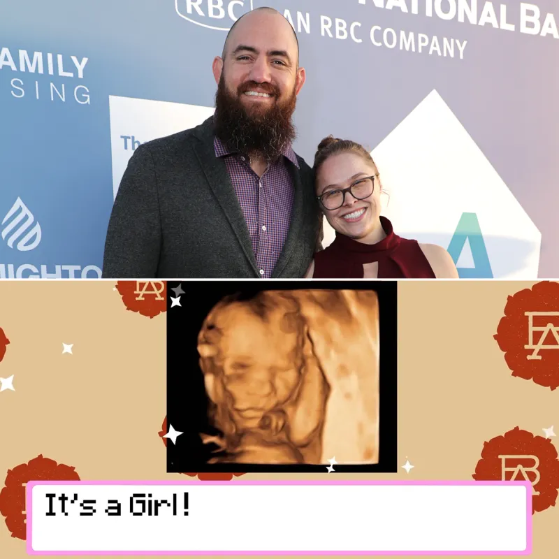 Ronda Rousey and More Pregnant Celebs Share Creative Sex Reveals in 2021