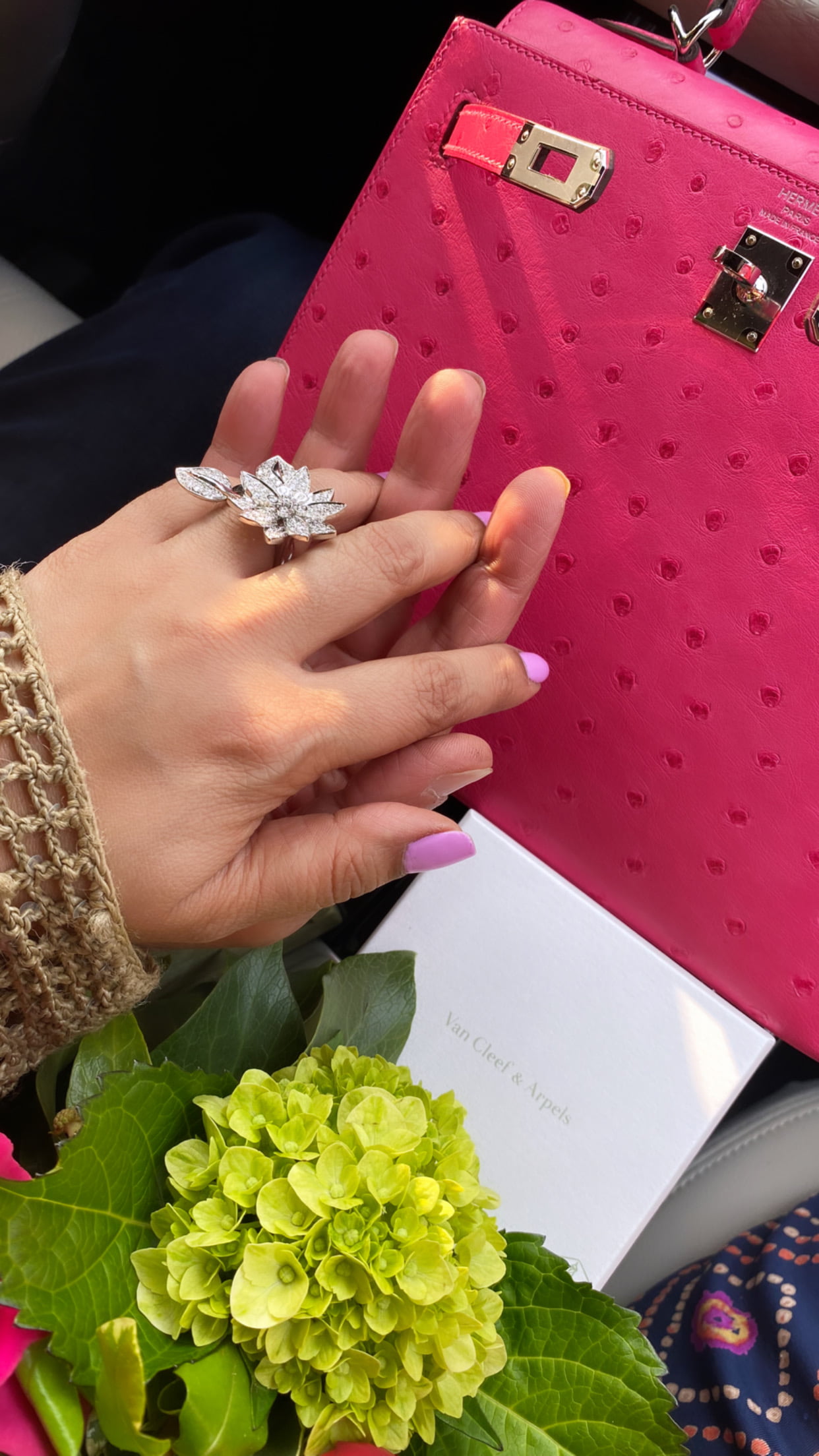 VCA ,Van Cleef & Arpels Lotus Ring