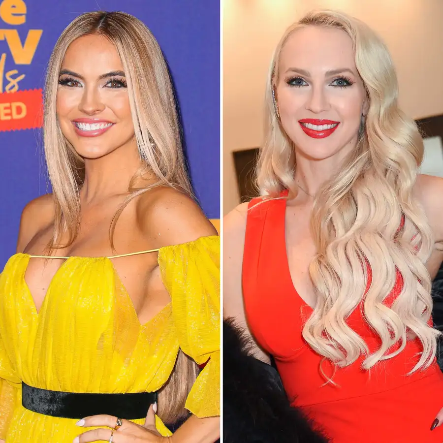 A Timeline Chrishell Stause Christine Quinn Selling Sunset Drama