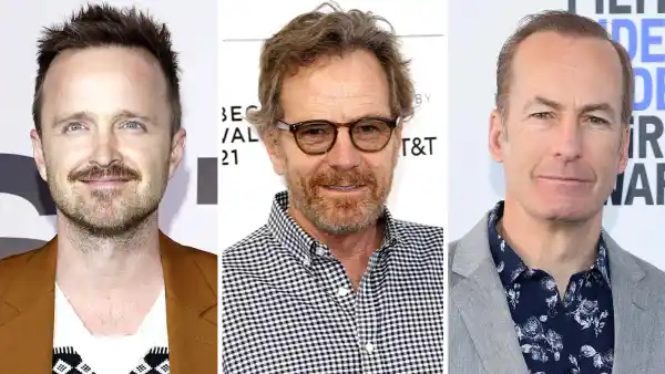 Aaron Paul Bryan Cranston More Send Love Bob Odenkirk After Hospitalization