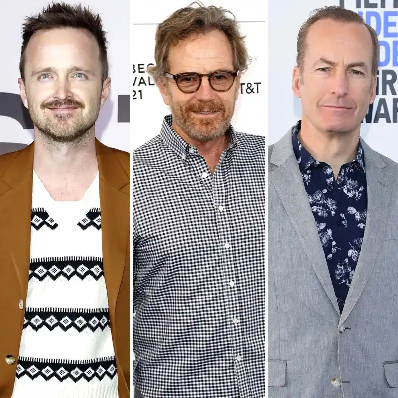 Aaron Paul Bryan Cranston More Send Love Bob Odenkirk After Hospitalization