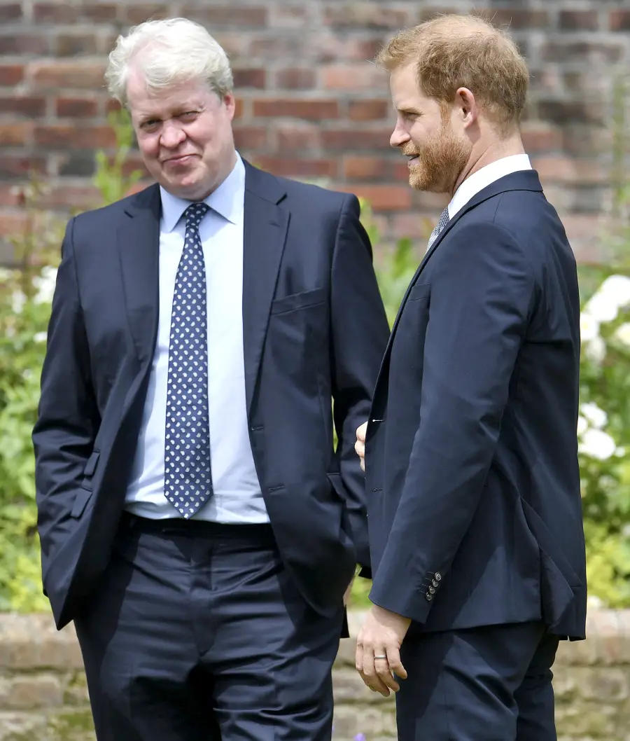 Prince Harry Charles Spencer All Must-See Photos Princess Diana Statue Unveiling Event