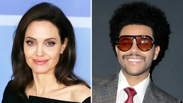 Angelina Jolie The Weeknd Spotted Intimate Concert
