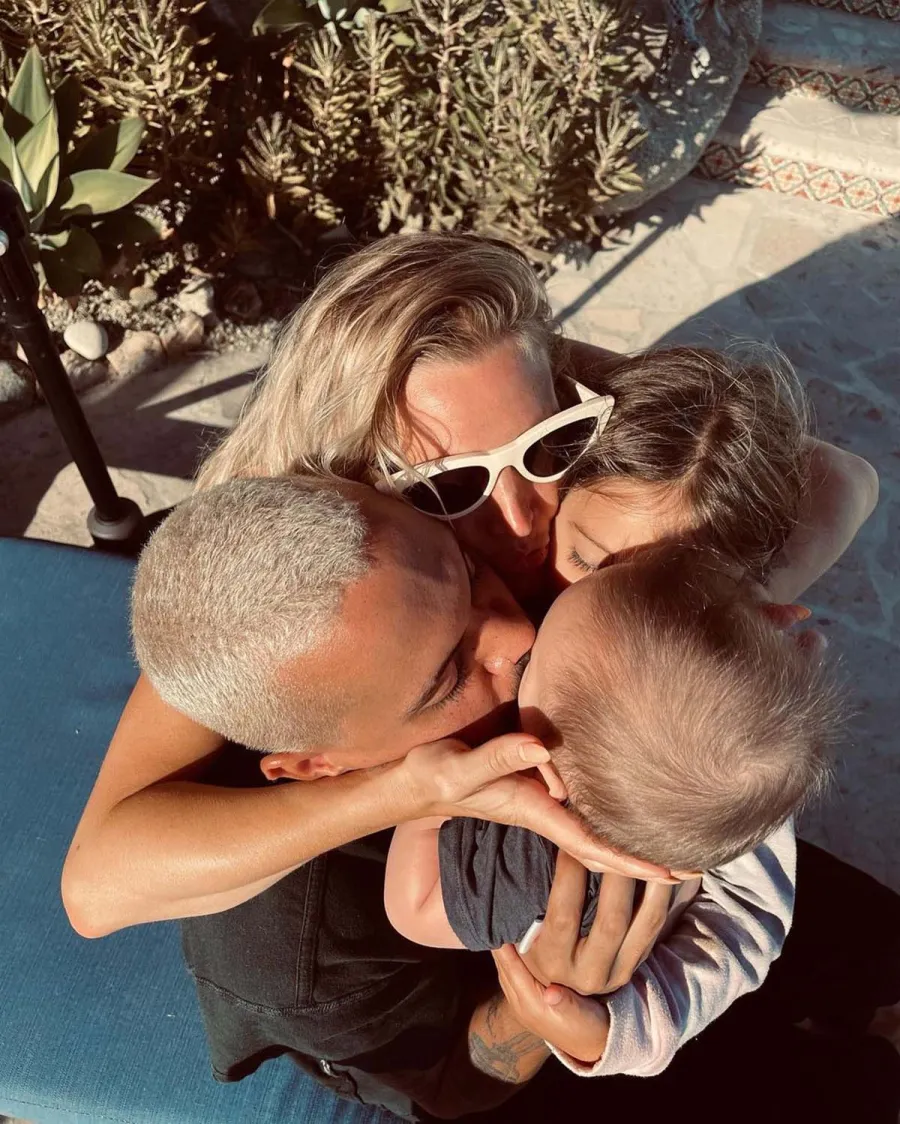 Ashlee Simpson Evan Ross Family Moments