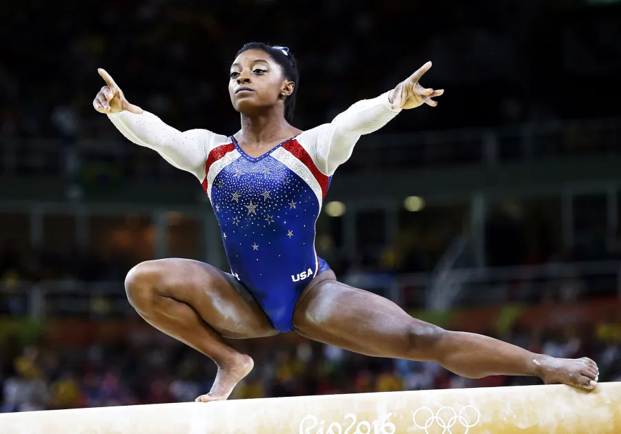 August 2016 Rio Olympics Simone Biles Through the Years
