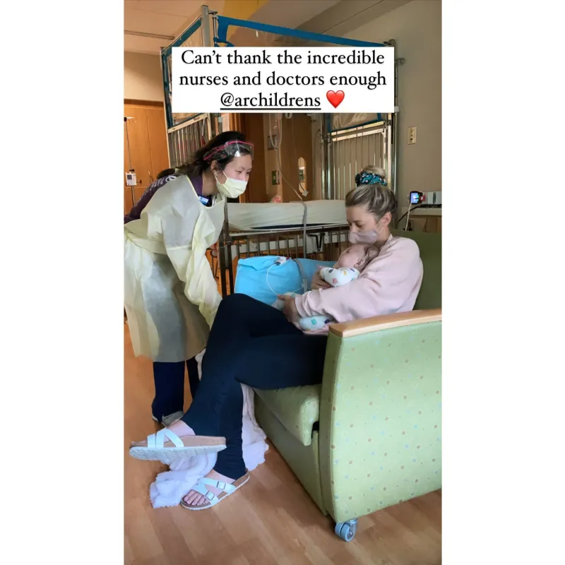 Bachelor Lesley Murphy Reflects on Crazy 36 Hours in Emergency Room With Daughter Nora 22