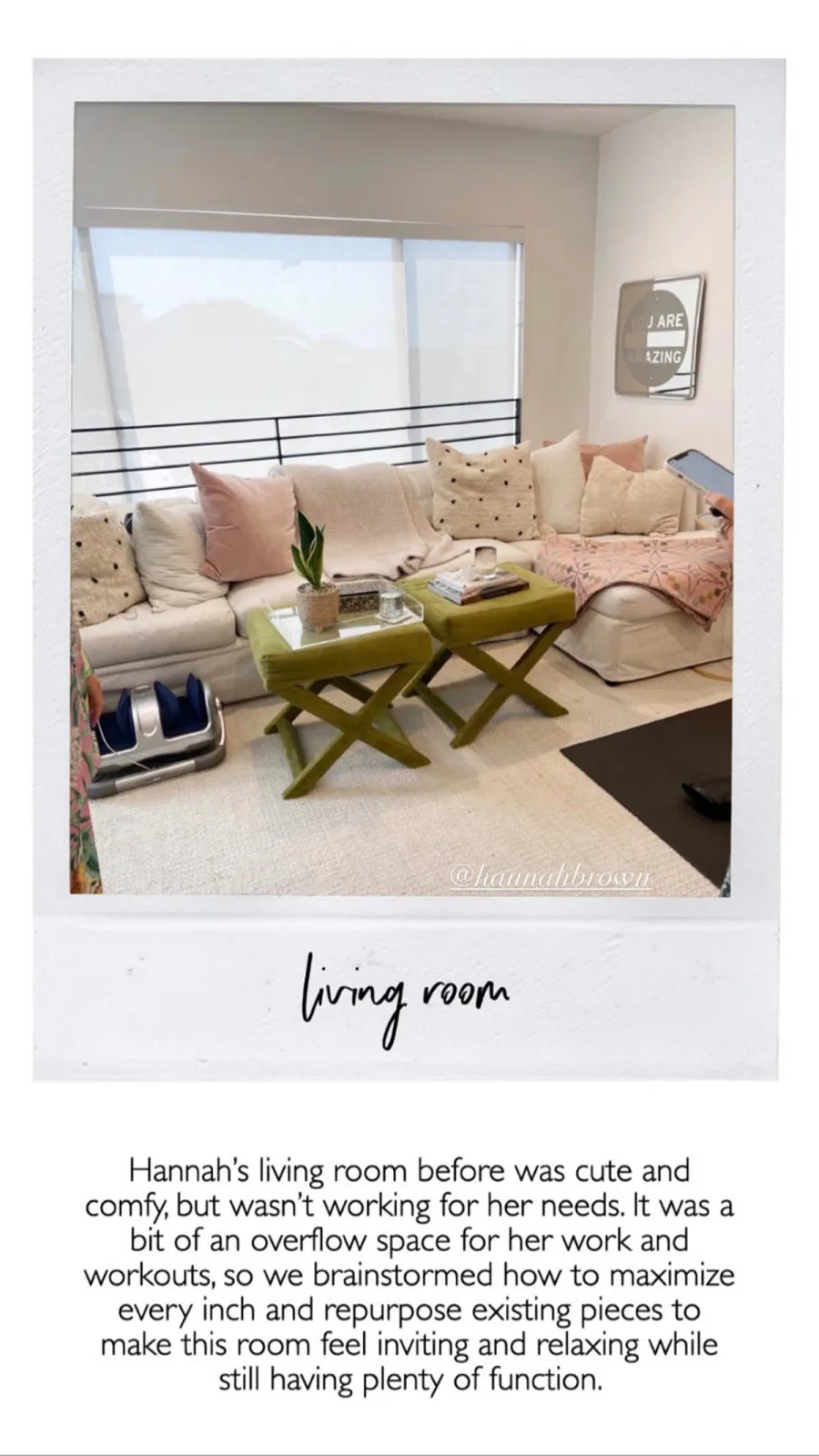 Bachelorettes Hannah Brown Unveils Her Apartment Following Major Makeover