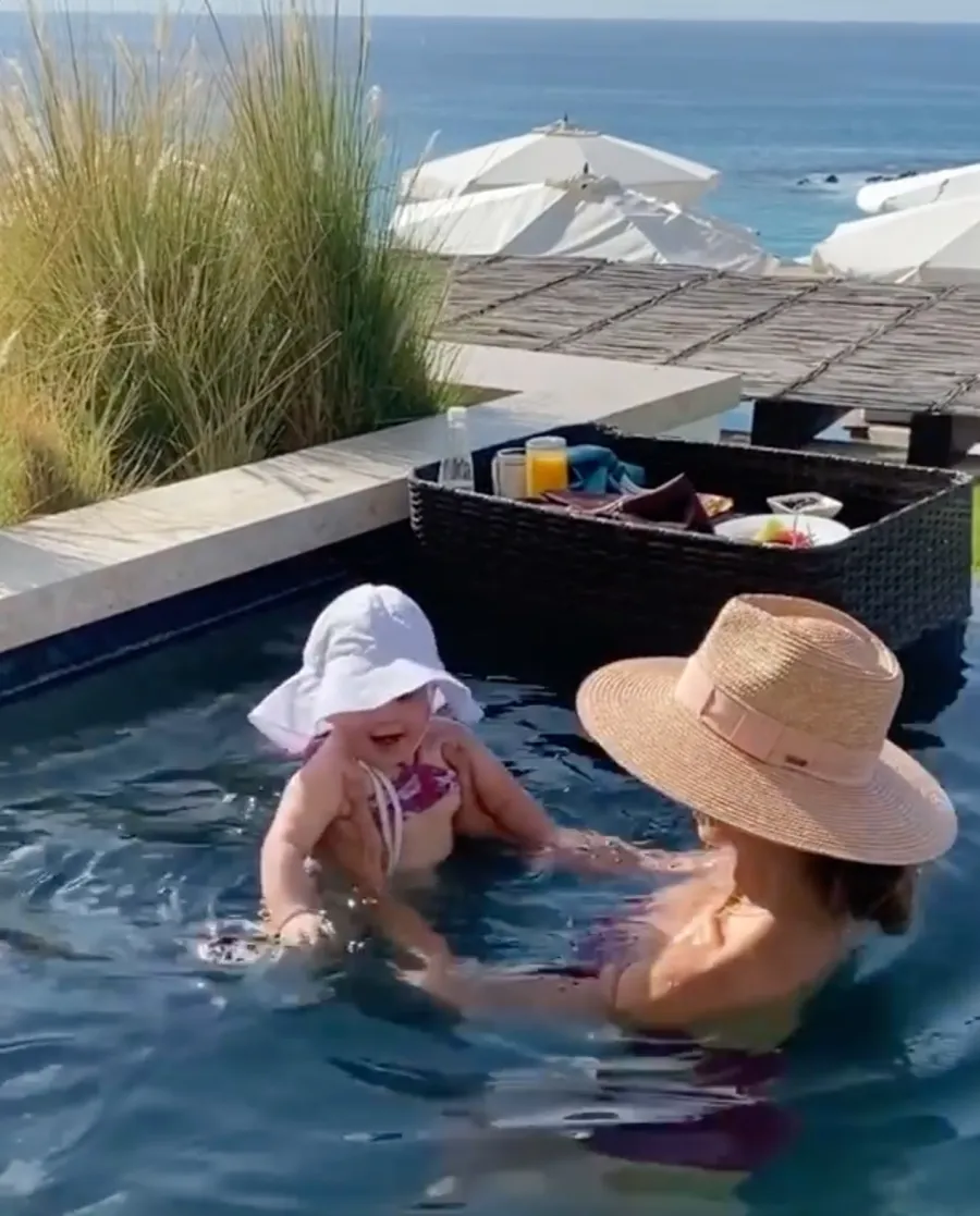 Bachelor’s Tenley Molzahn and More Celeb Families' 2021 Pool Pics