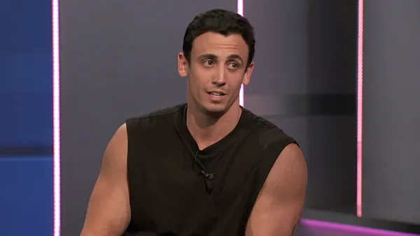 Big Brother 23 Brent Reacts His Blindside Hannah Goodbye Message Brent Champagne