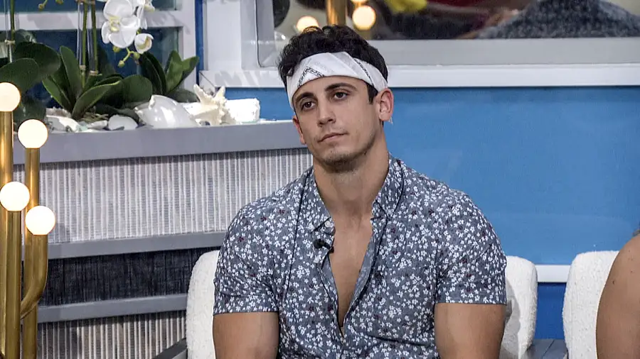 Big Brother 23 Brent Reacts His Blindside Hannah Goodbye Message Brent Champagne