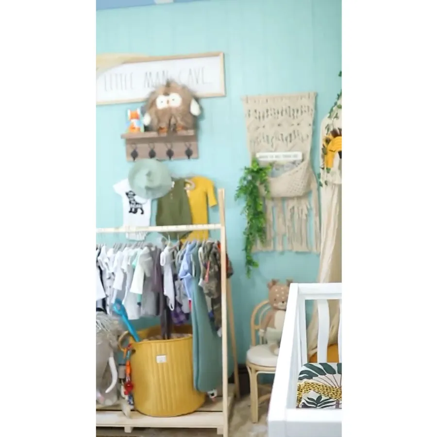 Big Brother Pregnant Nicole Franzel and Victor Arroyo Reveal Son Nursery 10