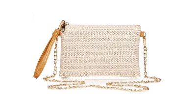 COOKOOKY Women's Straw Clutch Bag