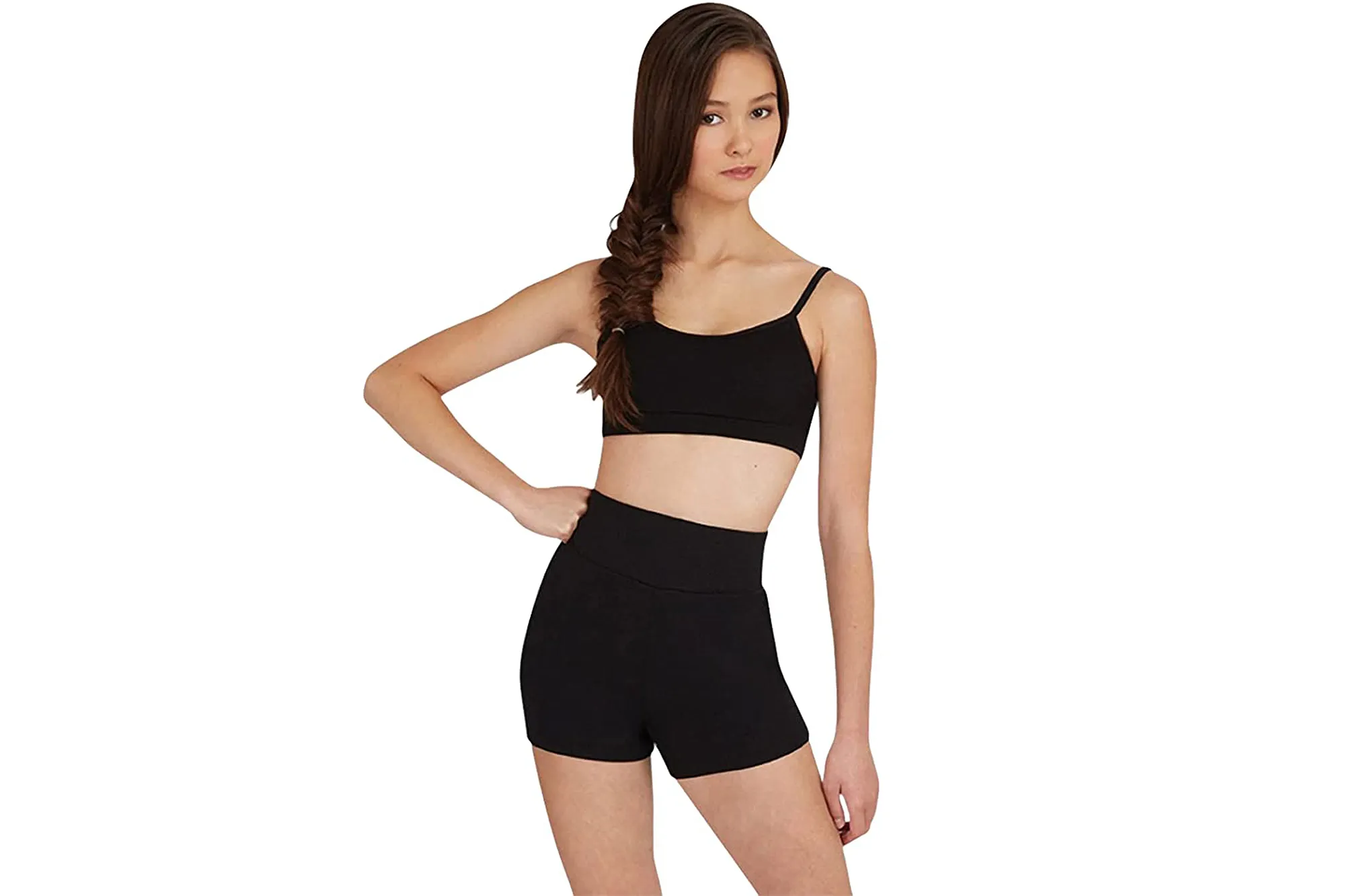 Capezio Team Basic High-Waisted Shorts