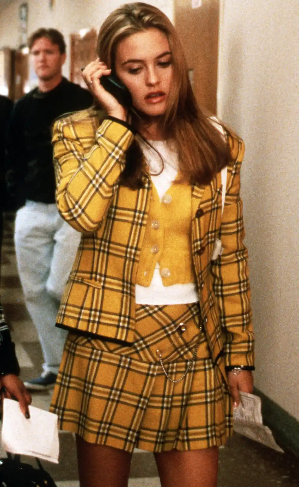 Cara Delevingne Puts Her Own Spin on Cher Horowitz&rsquo;s Iconic Plaid Oufit&nbsp;&nbsp;