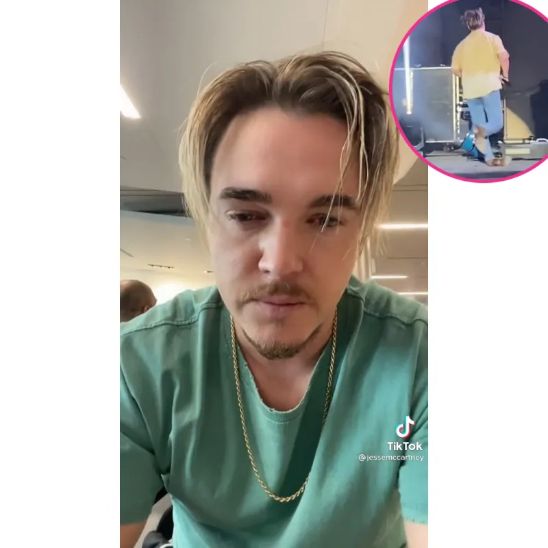 Jesse McCartney Celebrity Health Scares