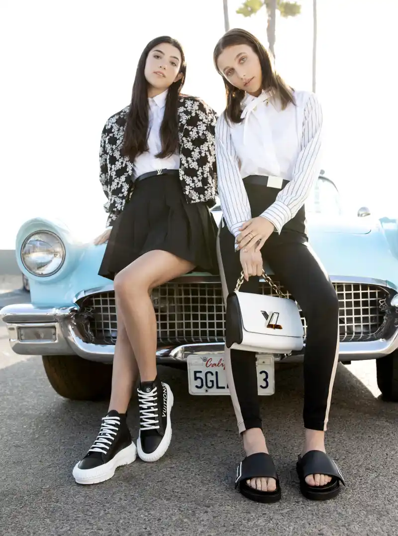Charlie DAmelio Emma Chamberlain Prove Theyre Gen Z Style Icons Louis Vuitton Campaign Photos