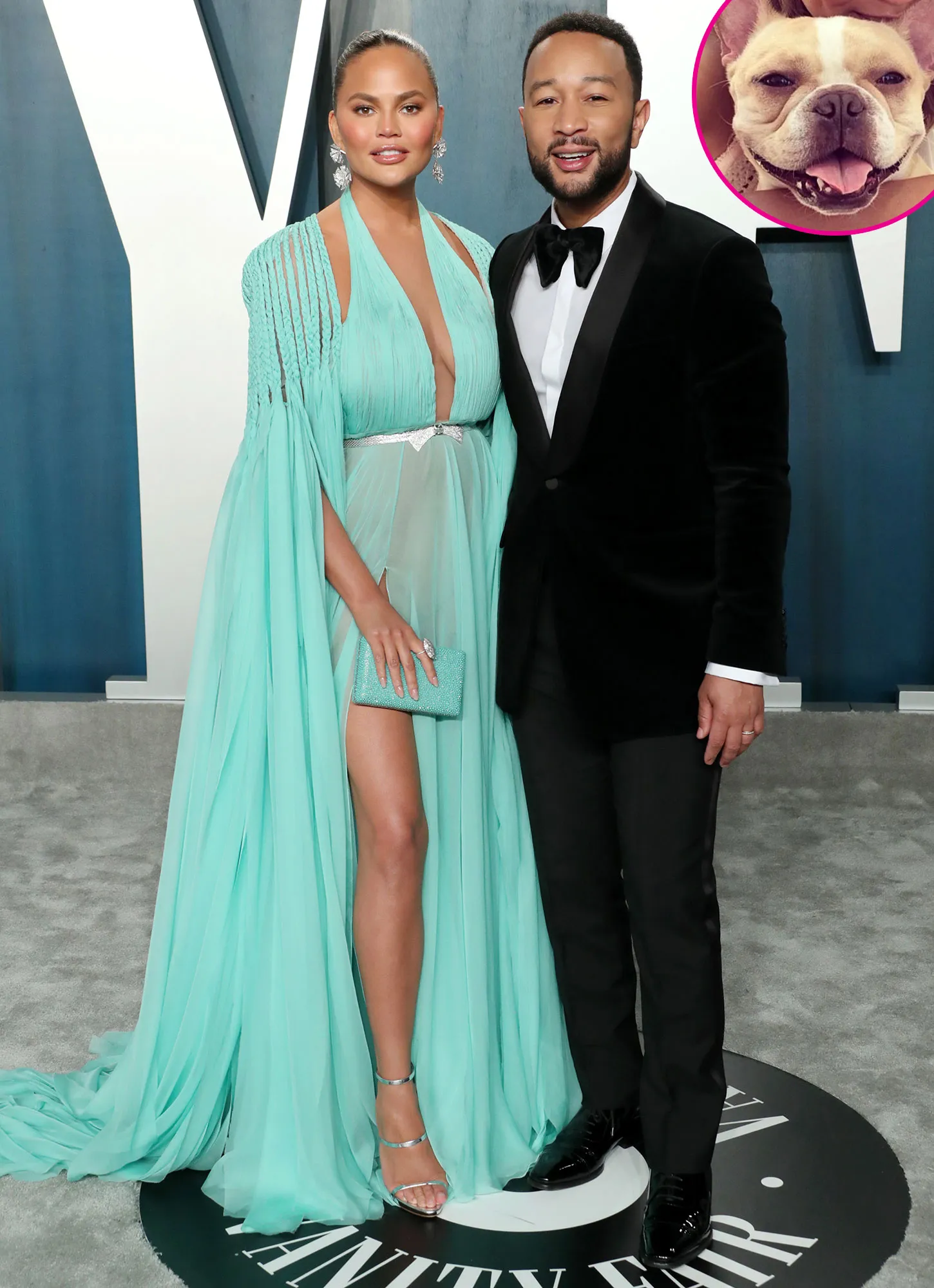 Chrissy Teigen and John Legend Mourn the Loss of Their Family Bulldog