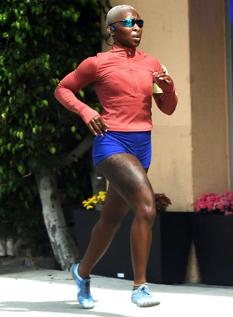 Cynthia Erivo They Go For A Jog Just Like Us