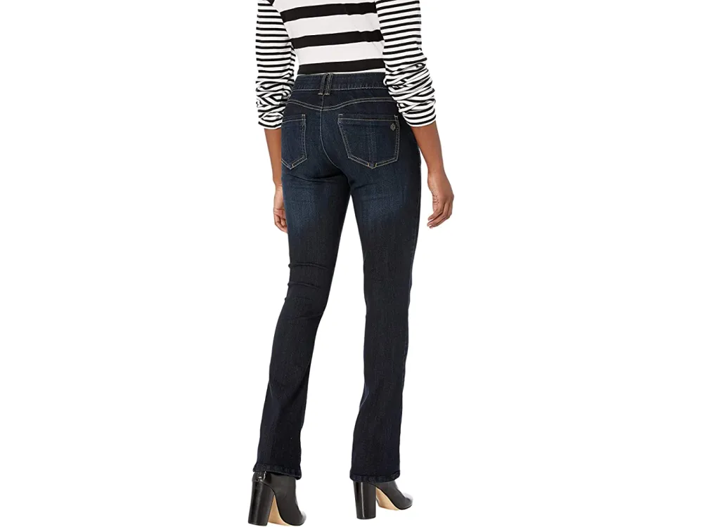 Democracy&nbsp;Petite "Ab" Solution Itty Biity Boot Leg Jeans