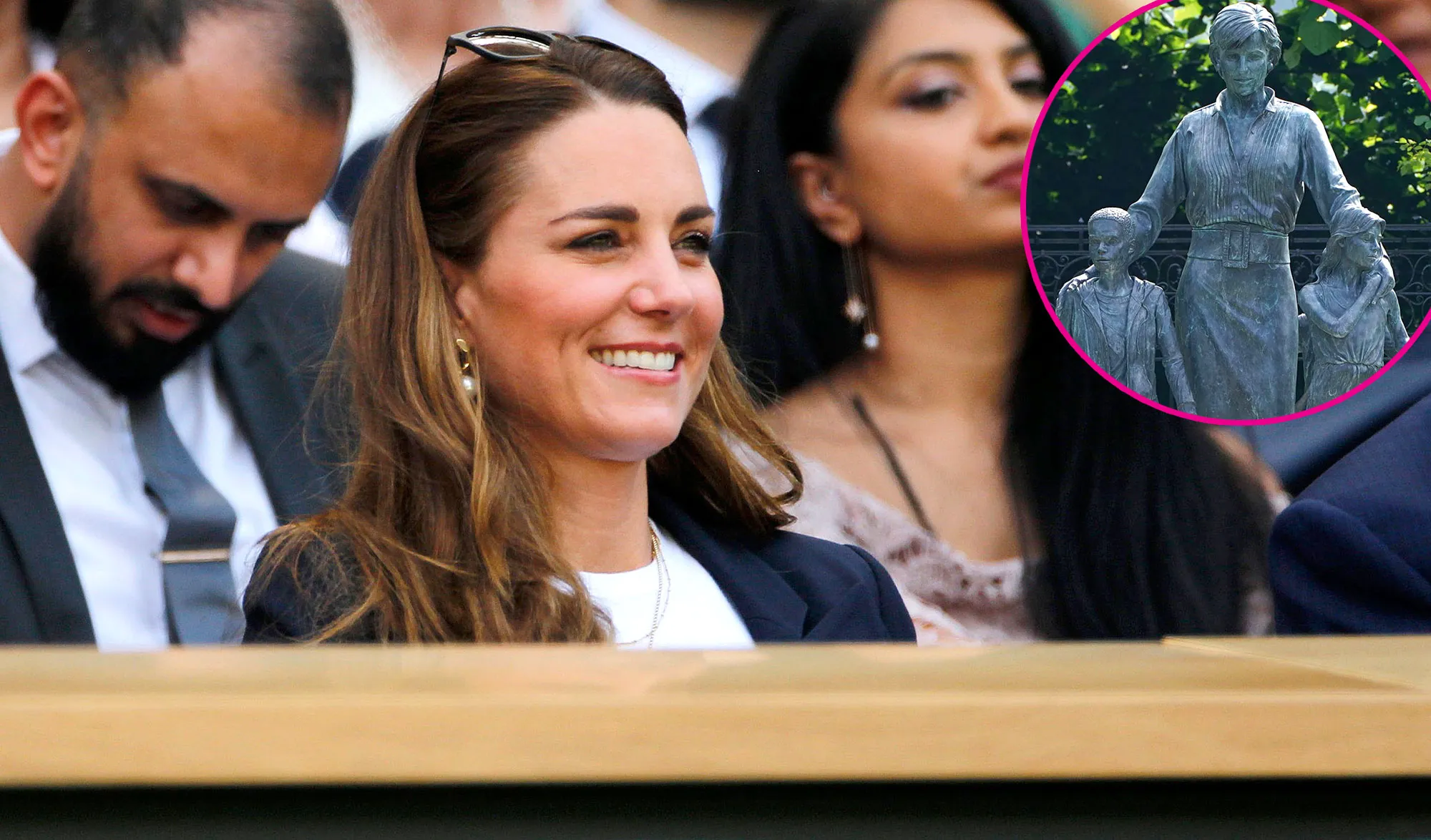 Duchess Kate Middleton Watches Day 1 Wimbledon Tennis Tournament Promo