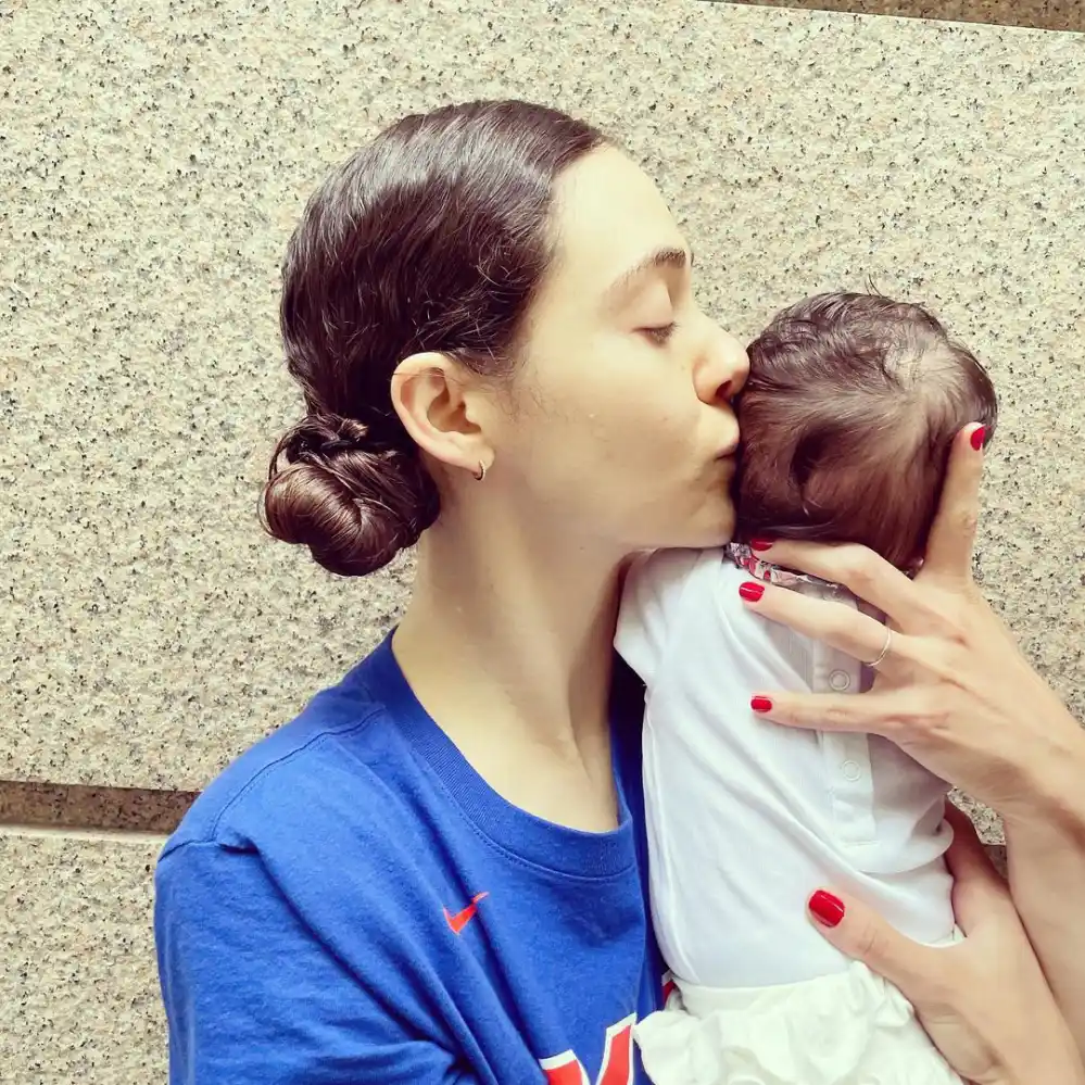 Emmy Rossum Shares First Baby Pic of Her &lsquo;Healthy, Beautiful Baby Girl&rsquo; With Husband Sam Esmail