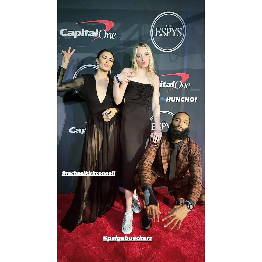 Former Bachelor Matt James and Girlfriend Rachael Kirkconnell Make Red Carpet Debut at 2021 ESPYs