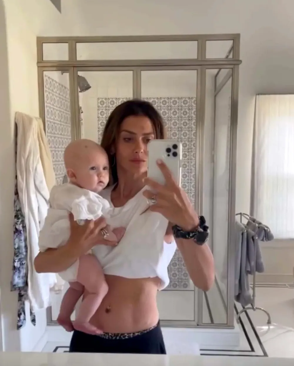 Hilaria Baldwin Jokes Alex Is Jealous When She Breast Feeds Their Babies