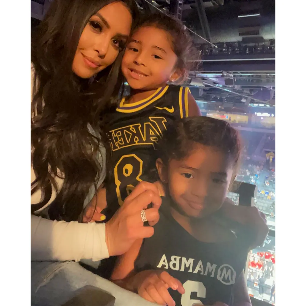 How Vanessa Bryant&rsquo;s Daughters Honored Kobe and Gigi at WNBA All-Star Game
