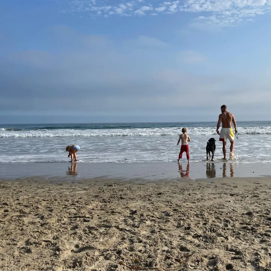 Imagine Dragons’ Dan Reynolds and More Celeb Families' 2021 Beach Pics