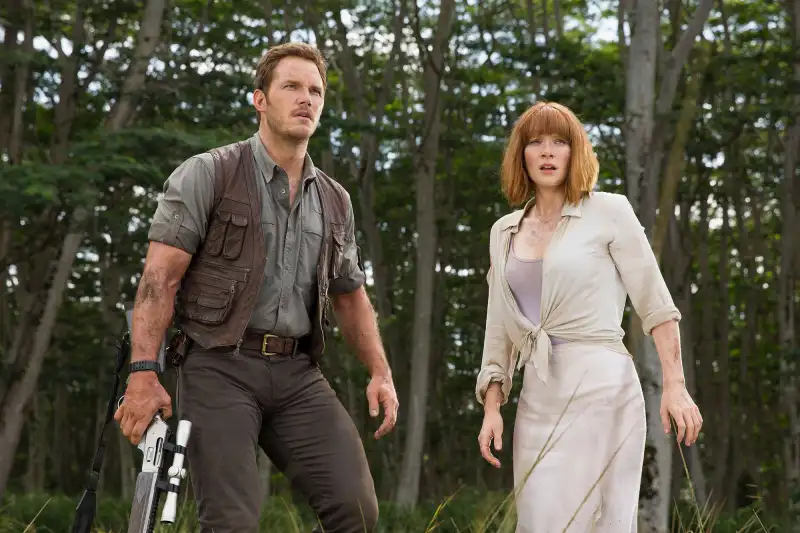 Jake Johnson Not In Jurassic Park Dominion Jurassic World Chris Pratt Bryce Dallas Howard