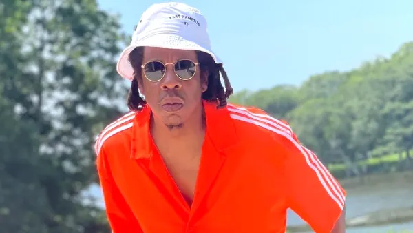 Jay Z Supports Beyonce’s Next Ivy Park Drop in Neon Orange Ensemble — and Fans Are Going Wild