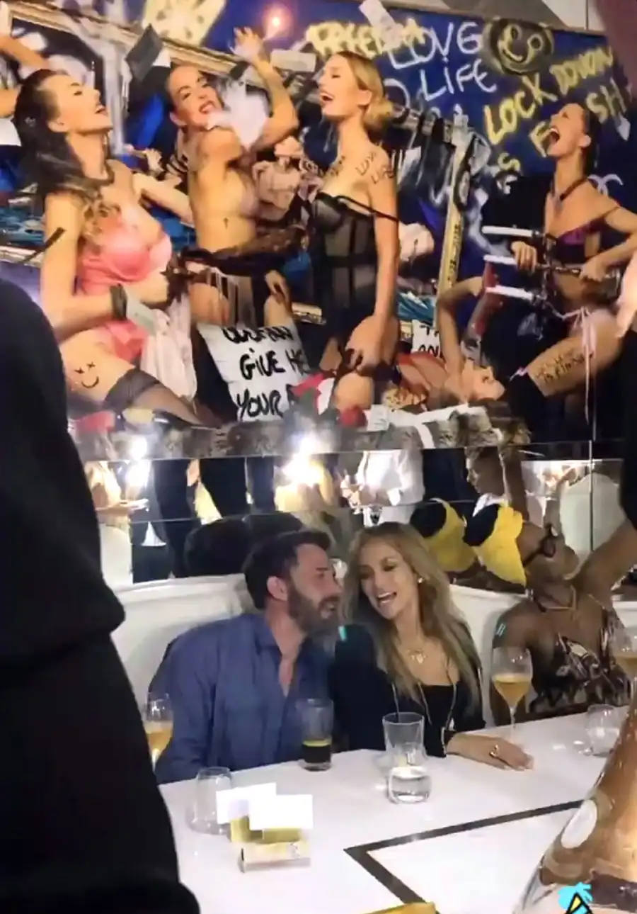 Jennifer Lopez Rings in Birthday With Ben Affleck 2