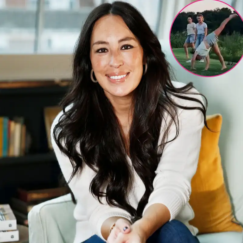 Joanna Gaines, 43, Cartwheels With Her Daughters and More Family Moments