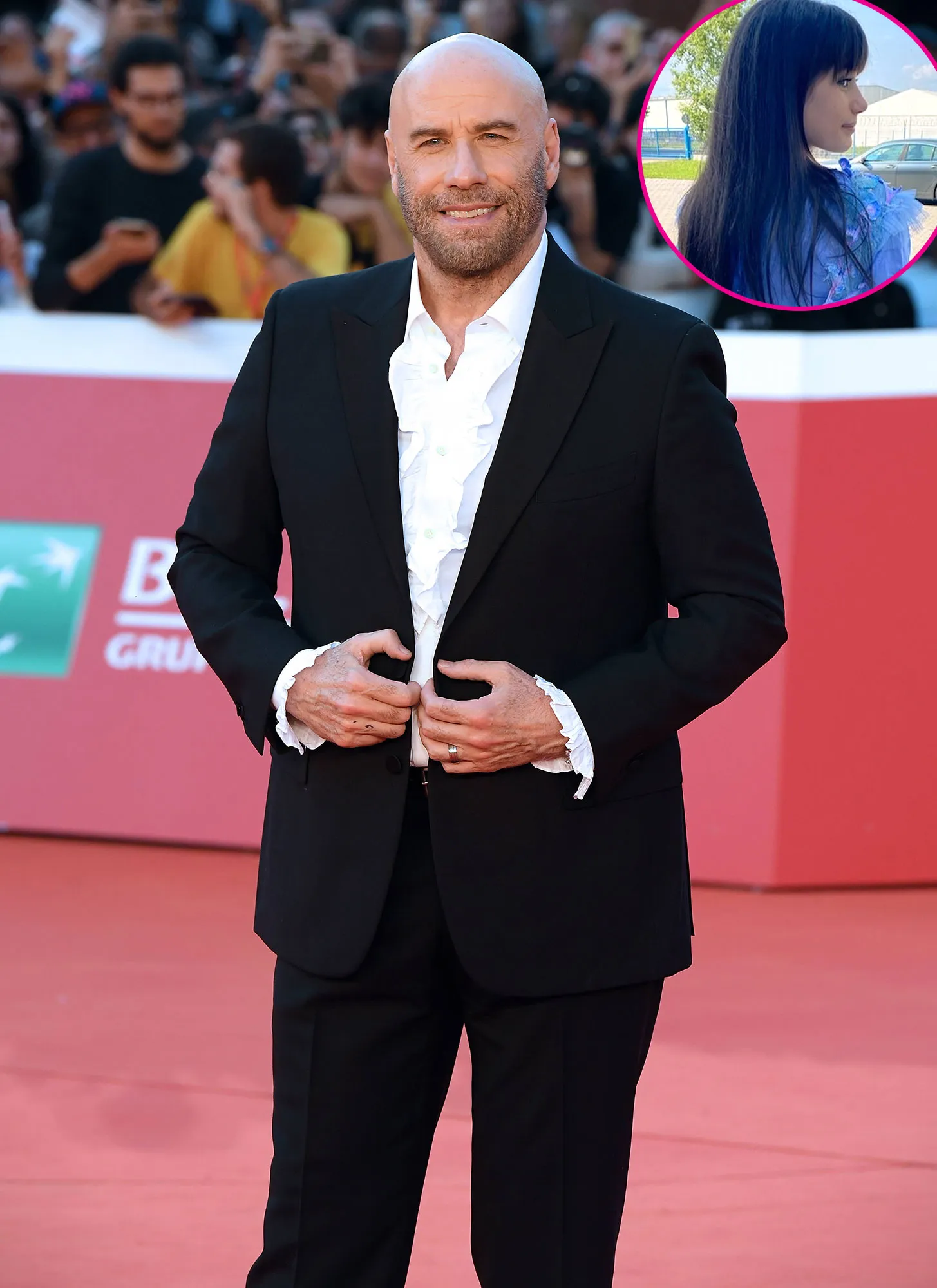 John Travolta Shares Photo of Daughter Ella Get Lost Set