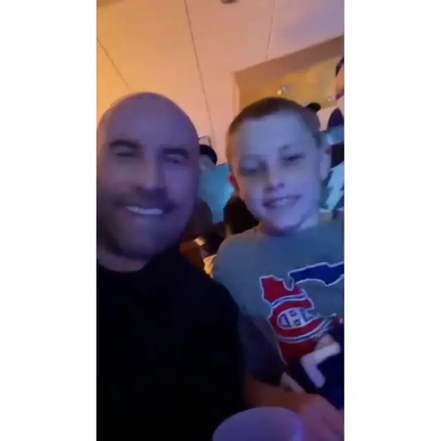 John Travolta Stanley Cup Playoffs