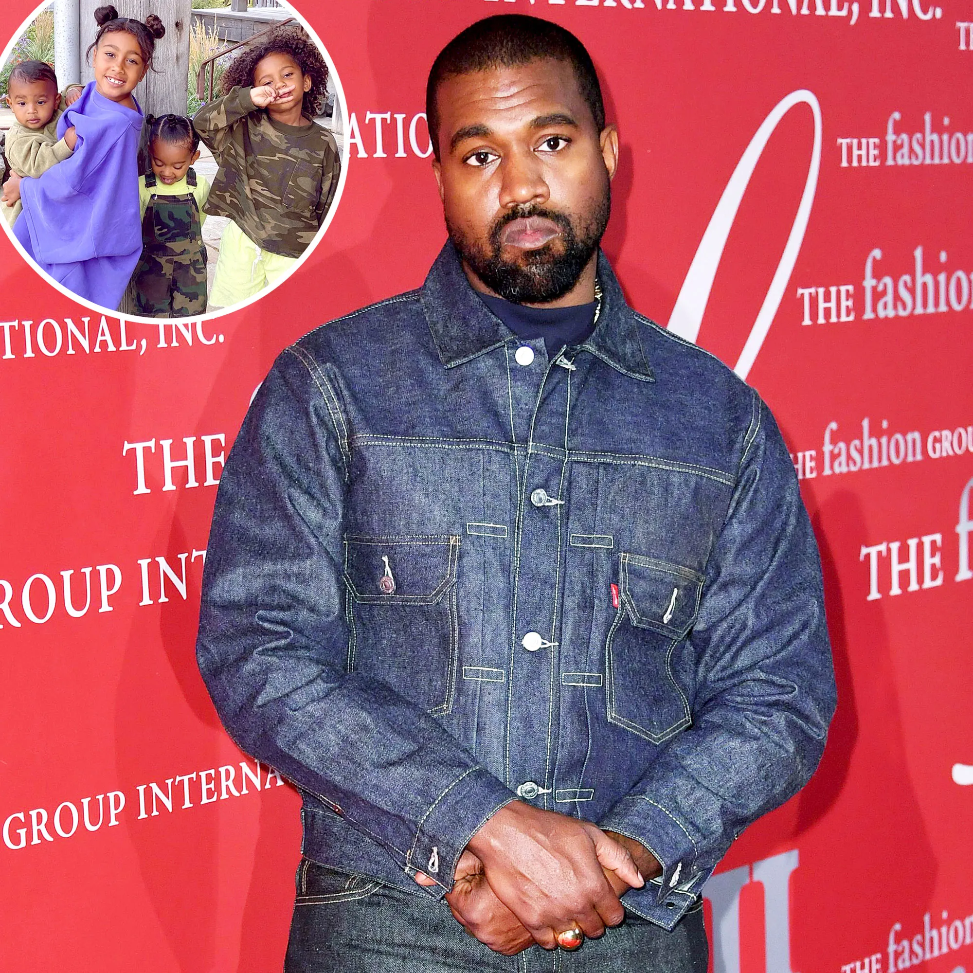 Kanye West Returns to Instagram With Sweet Tribute His Kids