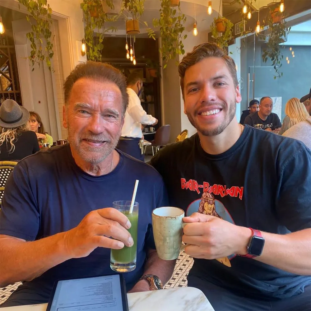 Katherine Schwarzenegger, Joseph Baena Wish Dad Arnold Schwarzenegger Happy Birthday 2