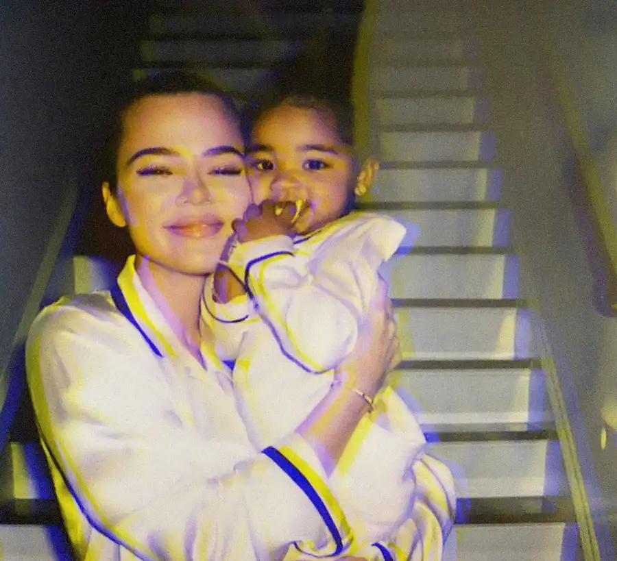 Khloe Kardashian Her Daughter True Adorable Matching Moments Over Years
