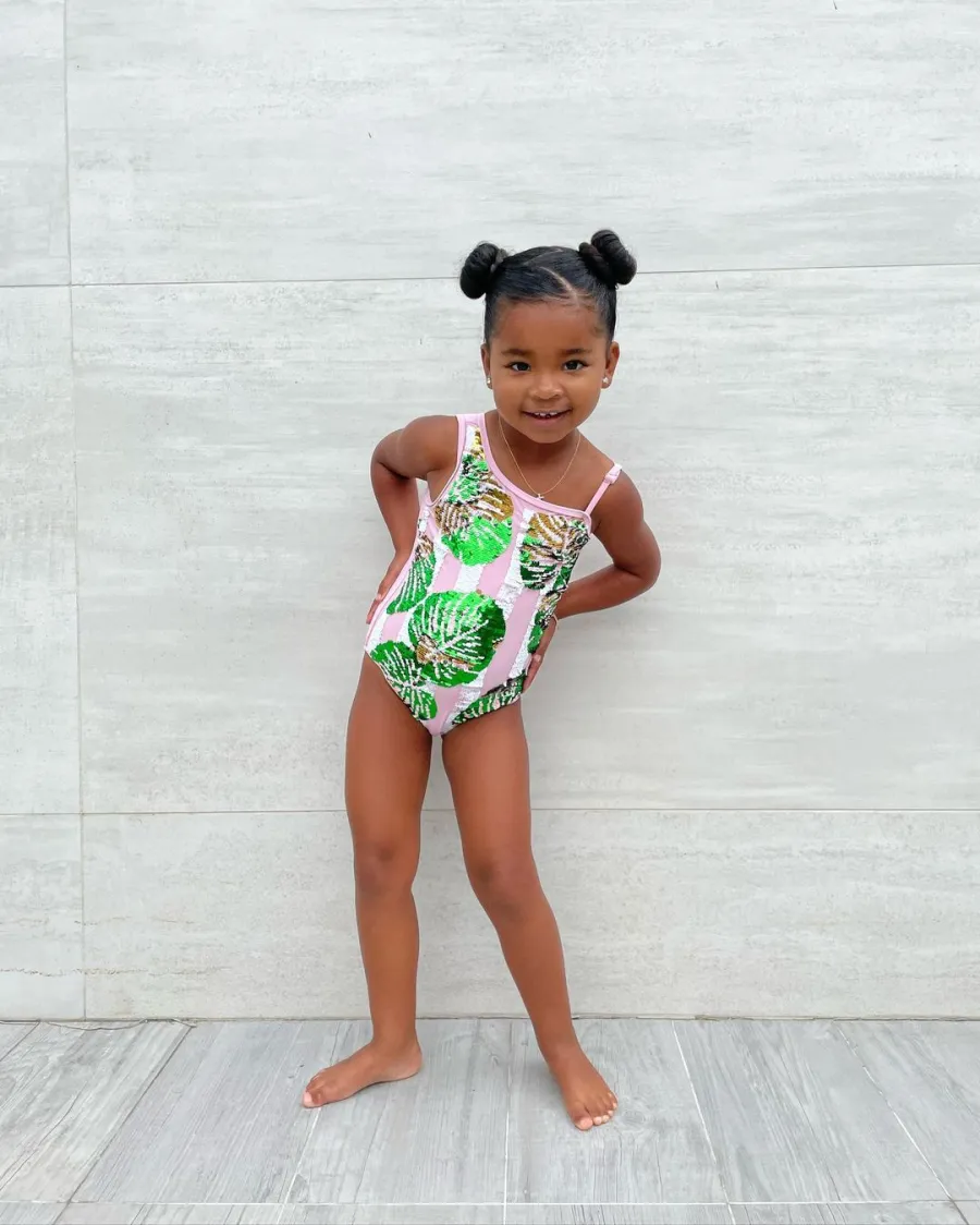 Khloe Kardashian Jokes Daughter True Is Coming for Kendall's Modeling Career