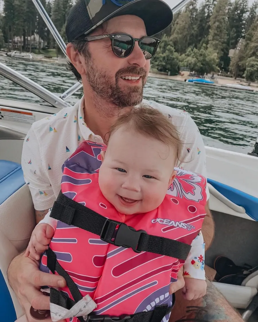 Lake Life! Stassi Schroeder and Beau Clark's Daughter Hartford’s Photos
