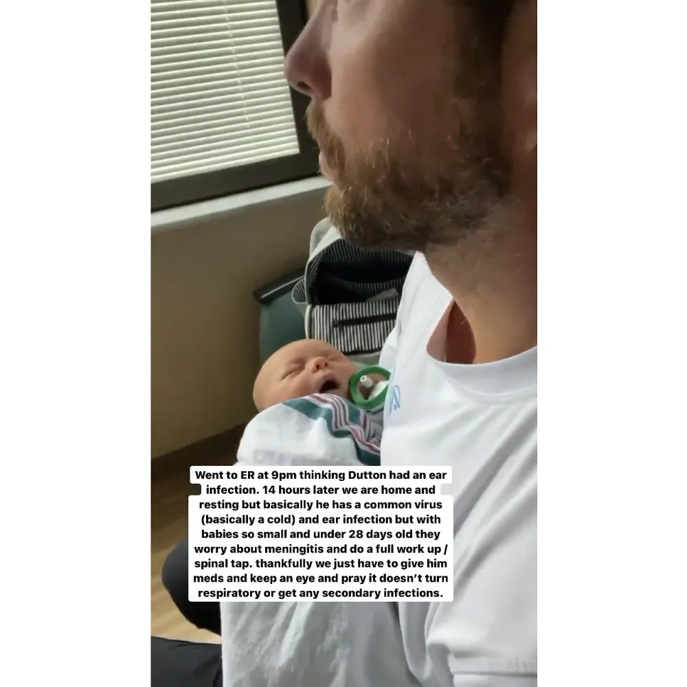 Lauren Bushnell Gives Health Update After Taking Newborn Son Dutton to Emergency Room 2