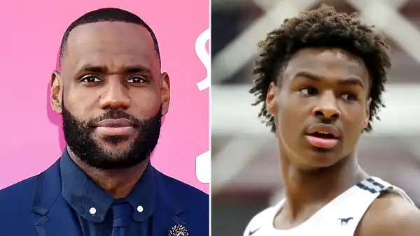 LeBron James Reacts to Son Bronny Scoring 'Sports Illustrated' Cover at Younger Age Than Him