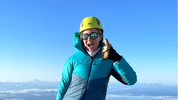 Mandy Moore Pumps Breast Milk Mountain Summit Climb