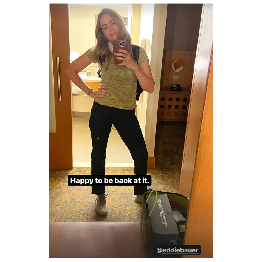 Mandy Moore Pumps Breast Milk Mountain Summit Climb