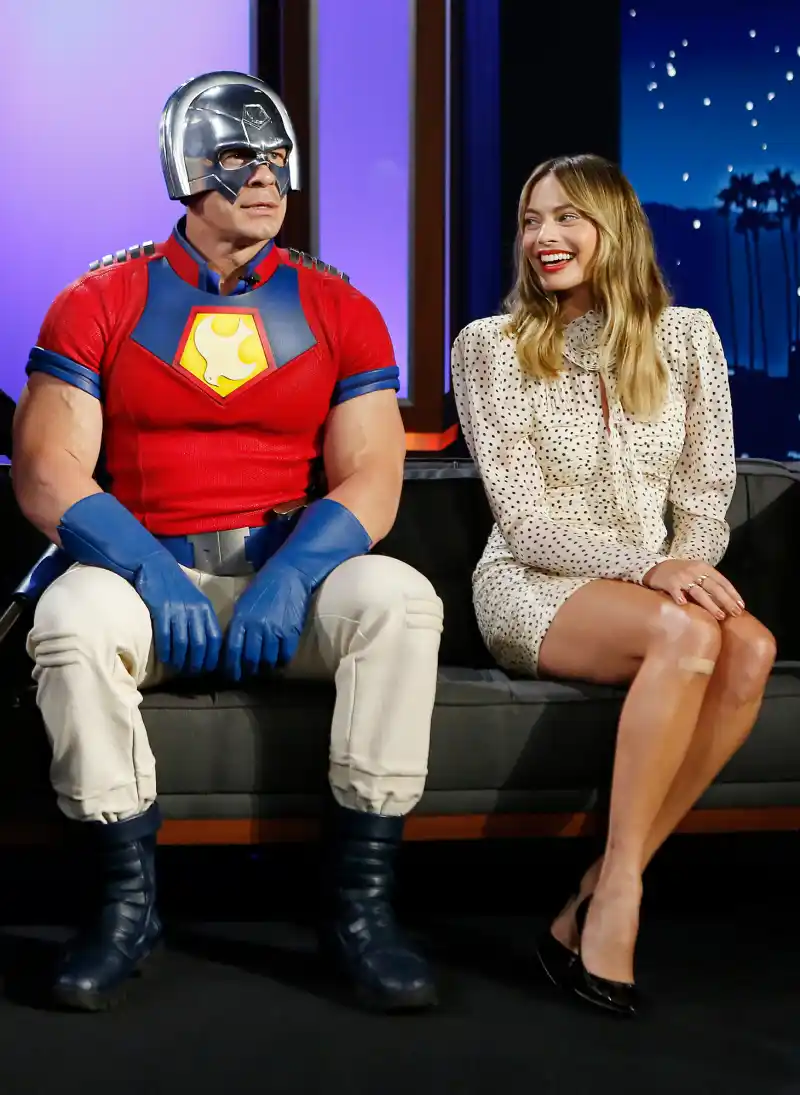 What? Margot Robbie Had a Cardboard Cutout of John Cena in Her Room for 2 Years