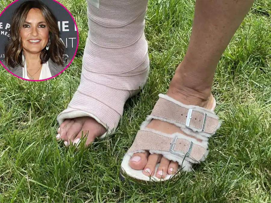 Mariska Hargitay Celeb Injuries