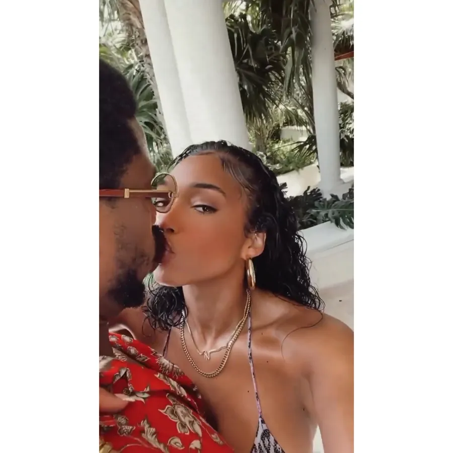 Michael B. Jordan and Lori Harvey Kiss on 4th of July Vacation: See Their Romantic Travel Pics