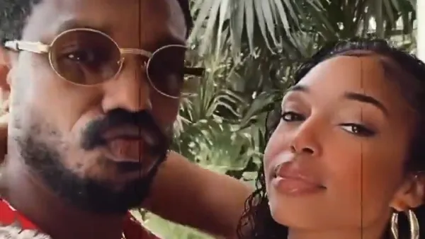 Michael B. Jordan and Lori Harvey Kiss on 4th of July Vacation: See Their Romantic Travel Pics