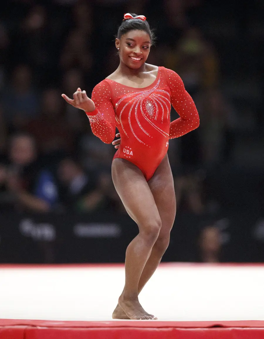 October 2015 World Championships Simone Biles Through the Years