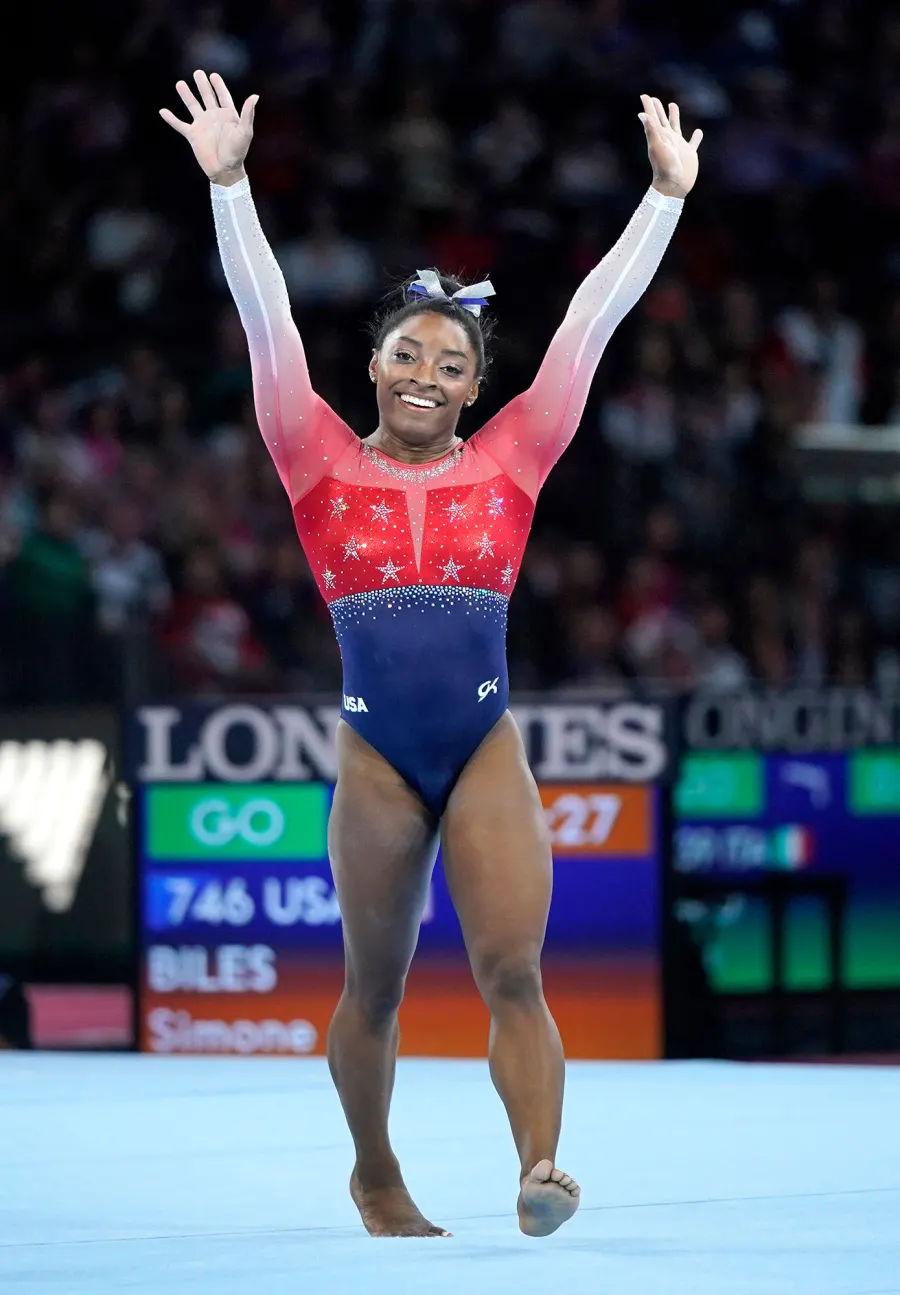 October 2019 World Championships Simone Biles Through the Years